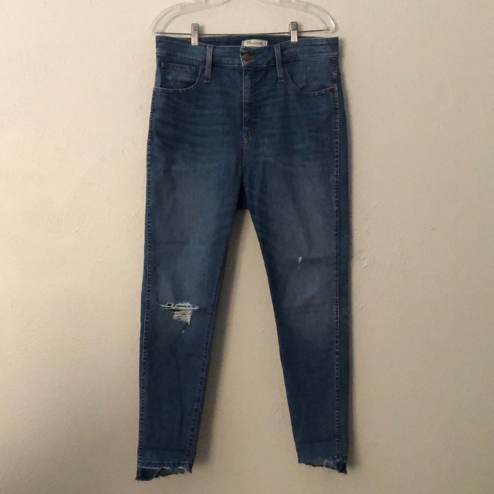 Madewell Curvy High Rise Skinny Jeans